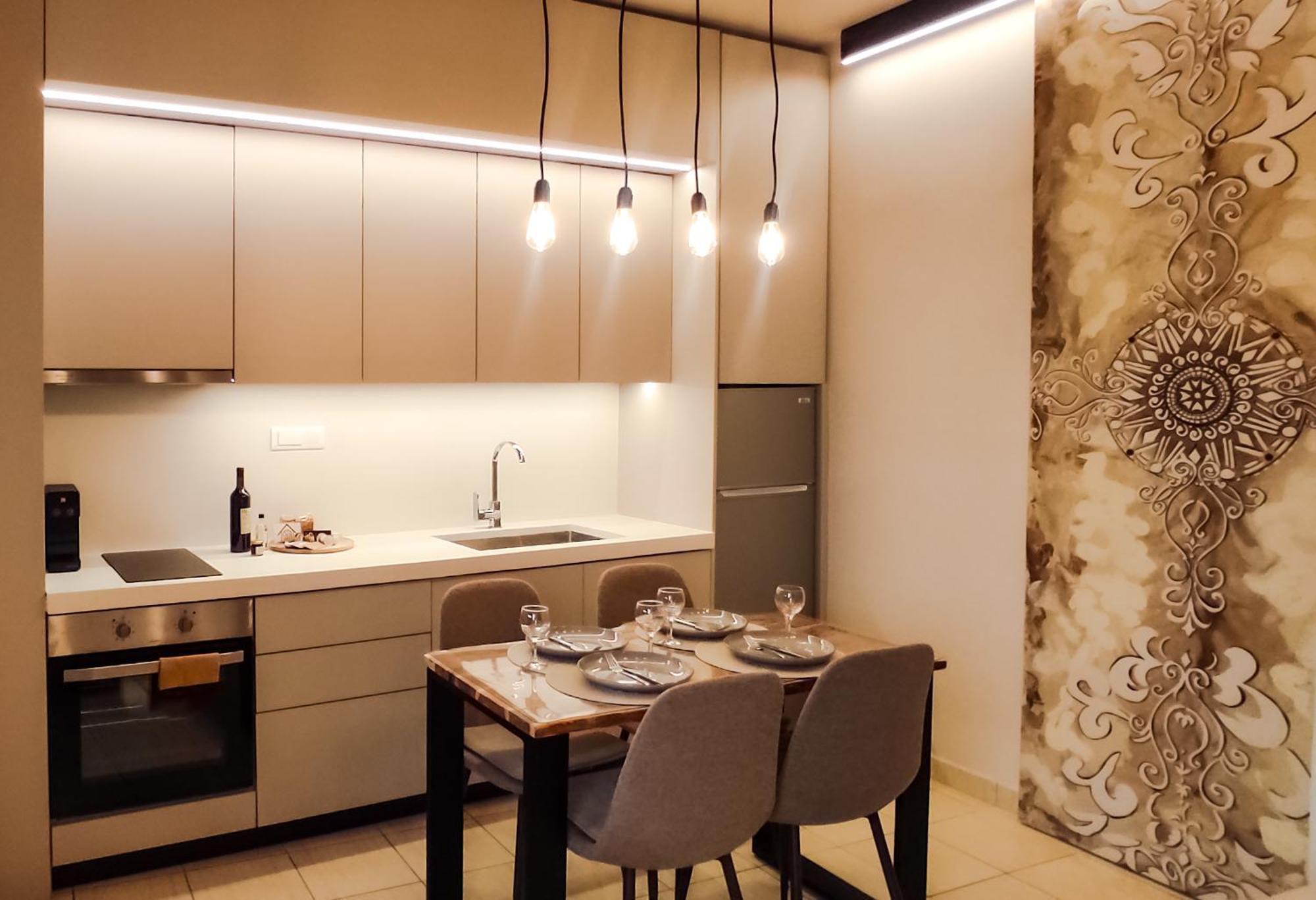 Niki Apartments Makrýgialos Eksteriør billede
